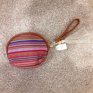 Dome Pouch Purse Wristlet Time and Tru NWT